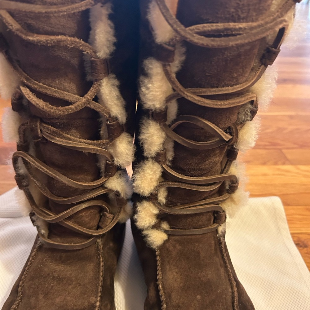 Ugg Lace-Up Boots